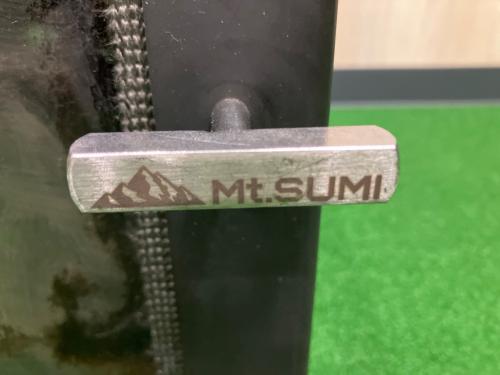Mt.SUMI (マウントスミ) 薪ストーブ φ80煙突無し・サイドシェルフ2点付 W74.5 × D40 × H53cm アウトドア薪ストーブ オーラ ver.2 マウントスミ