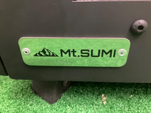 Mt.SUMI (マウントスミ) 薪ストーブ φ80煙突無し・サイドシェルフ2点付 W74.5 × D40 × H53cm アウトドア薪ストーブ オーラ ver.2 マウントスミ