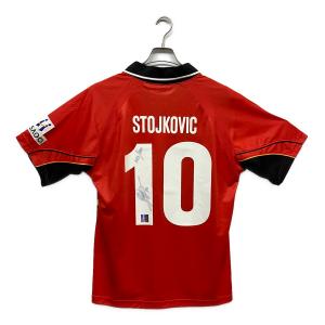 名古屋グランパス (ナゴヤグランパス) サッカーユニフォーム QS-7480 2001シーズン ホームユニフォーム @ SIZE M-L レッド
