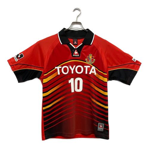名古屋グランパス (ナゴヤグランパス) サッカーユニフォーム QS-7480 2001シーズン ホームユニフォーム @ SIZE M-L レッド
