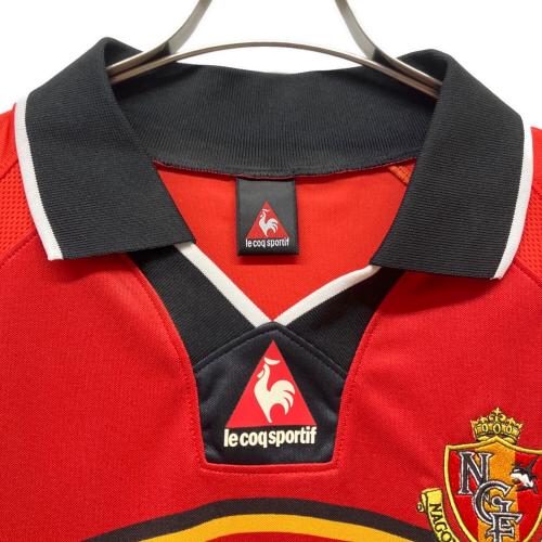 名古屋グランパス (ナゴヤグランパス) サッカーユニフォーム QS-7480 2001シーズン ホームユニフォーム @ SIZE M-L レッド