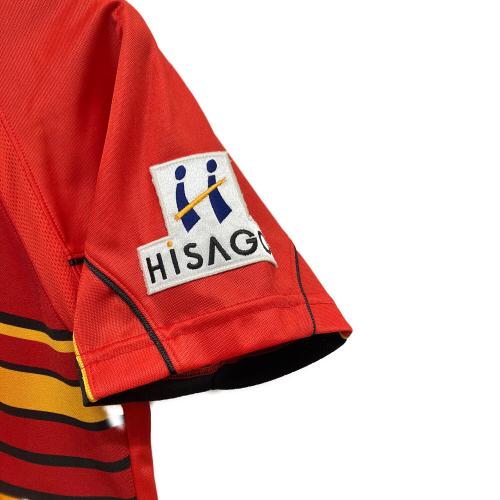 名古屋グランパス (ナゴヤグランパス) サッカーユニフォーム QS-7480 2001シーズン ホームユニフォーム @ SIZE M-L レッド