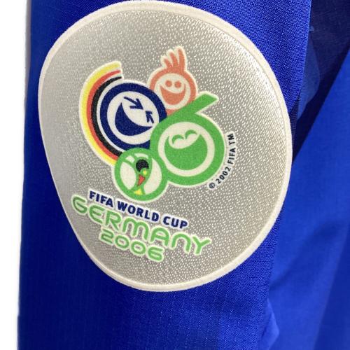 イタリア代表 (イタリアダイヒョウ) サッカーユニフォーム 731953 2006年ホームユニフォーム(ドイツＷ杯ワッペン付) @ SIZE L ブルー