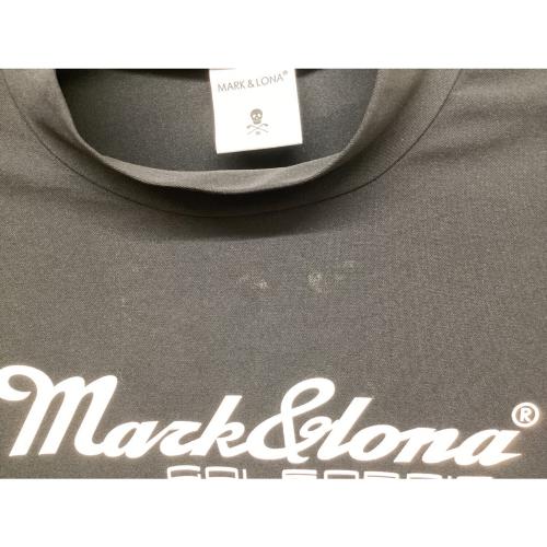 MARK&LONA (マークアンドロナ) モックネック ゴルフウェア(トップス) MLM-3C-AA26 メンズ SIZE 50 ブラック