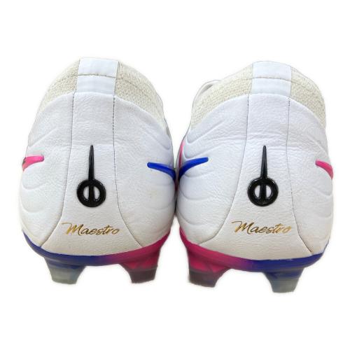 NIKE (ナイキ) サッカースパイク HQ3157-146 ティエンポ マエストロ エリート FG メンズ SIZE 26.5cm ホワイト×ブルー