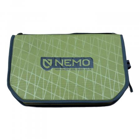 NEMO (ニーモ) アウトドアテーブル NM-MLT-BR 約48×37×10/40(h)cm