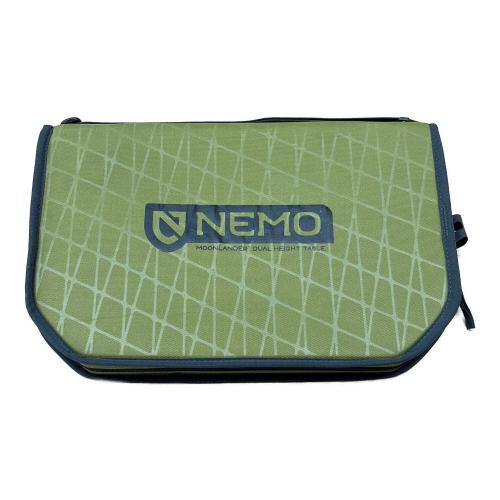NEMO (ニーモ) アウトドアテーブル NM-MLT-BR 約48×37×10/40(h)cm ムーンランダーテーブル