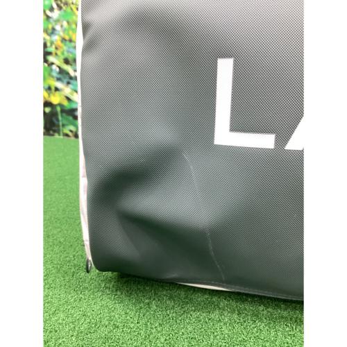 LACOSTE (ラコステ) Ｌ.20 テニスバッグ TLAB001 ホワイト×グリーン ラケット6本収納