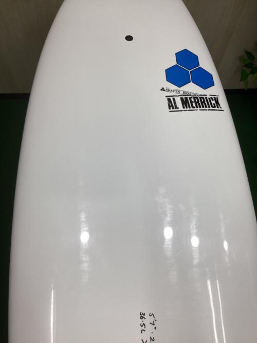CHANNEL ISLANDS (チャネルアイランズ) アベレージジョー ショートボード TLPC製 5'7"×21 7/8"×2 5/8" 36.5L