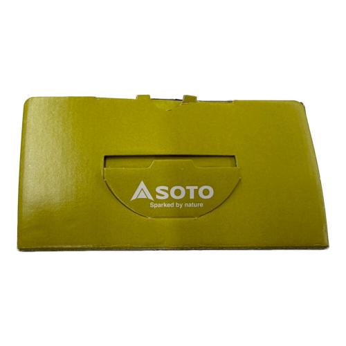 SOTO (ソト) シングルガスバーナー SOD-372 2021年製 ストームブレイカー