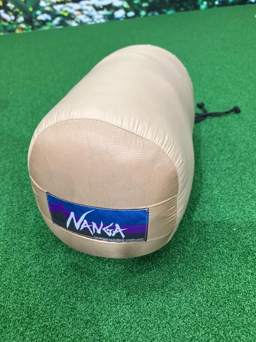 NANGA (ナンガ) マミー型シュラフ(ダウン) ベージュ 別注カラー オリジナルシュラフ360STD