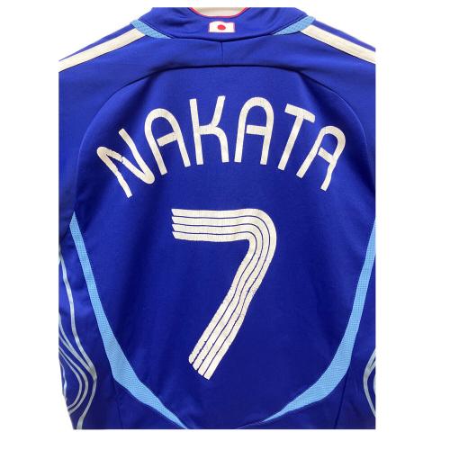 日本代表 (ニホンダイヒョウ) サッカーユニフォーム 中田英寿【7】 JD1039 2006年ホーム SIZE M ブルー