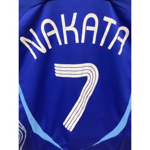 日本代表 (ニホンダイヒョウ) サッカーユニフォーム 中田英寿【7】 JD1039 2006年ホーム SIZE M ブルー