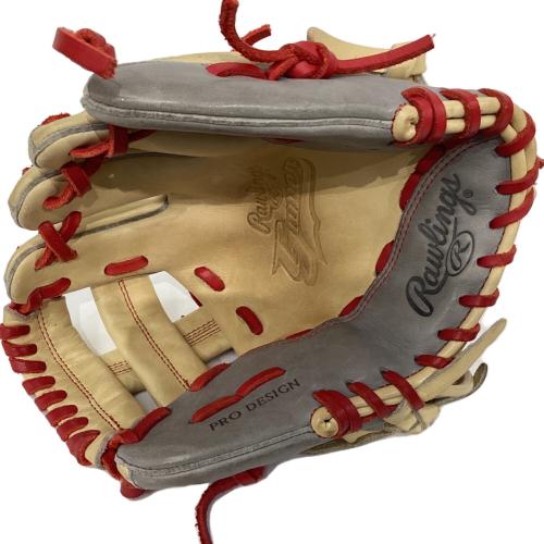 RAWLINGS (ローリングス) GAMER グローブ GH9FGTK4T トレーニング用 ベージュ×レッド