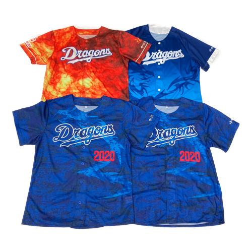中日ドラゴンズ (チュウニチドラゴンズ) 昇竜ユニフォーム・その他10枚セット SIZE Free