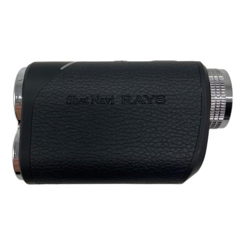 Shot Navi (ショット ナビ) ゴルフ距離測定器 ケース・元箱付 ブラック レーザースナイパー レイズ