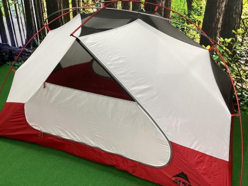 MSR (エムエスアール) 登山用テント フライシミヨゴレ有 オリーブ エリクサー2