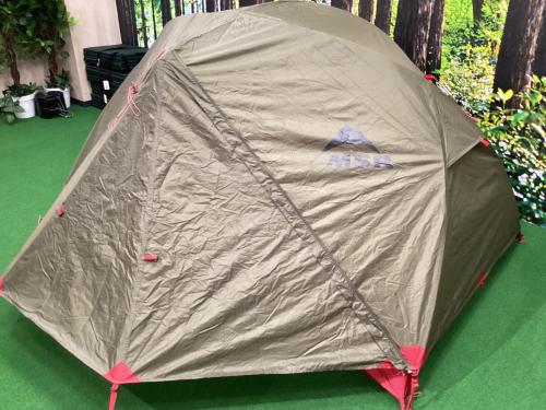 MSR (エムエスアール) 登山用テント フライシミヨゴレ有 オリーブ エリクサー2