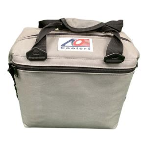 AO COOLERS (エーオークーラー) 12パック ソフトクーラー 旧ロゴ グレー
