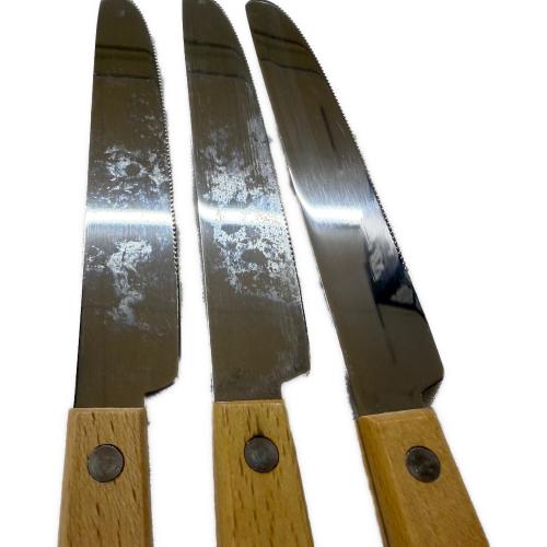 Snow peak (スノーピーク) ウッドパーティー アウトドア食器 スプーン×3・フォーク×3・ナイフ×3セット