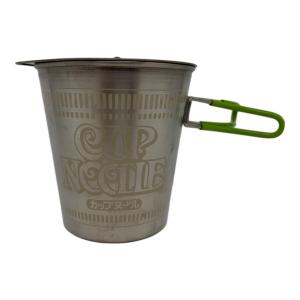 NISSIN (ニッシン) カップヌードル型チタンクッカー  緑ハンドル