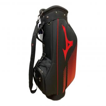 MIZUNO (ミズノ) キャディバッグ 5LJC23G1 62  サイズ：9.0型 ブラック×レッド