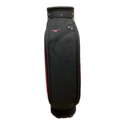 MIZUNO (ミズノ) キャディバッグ 5LJC23G1 62  サイズ：9.0型 ブラック×レッド