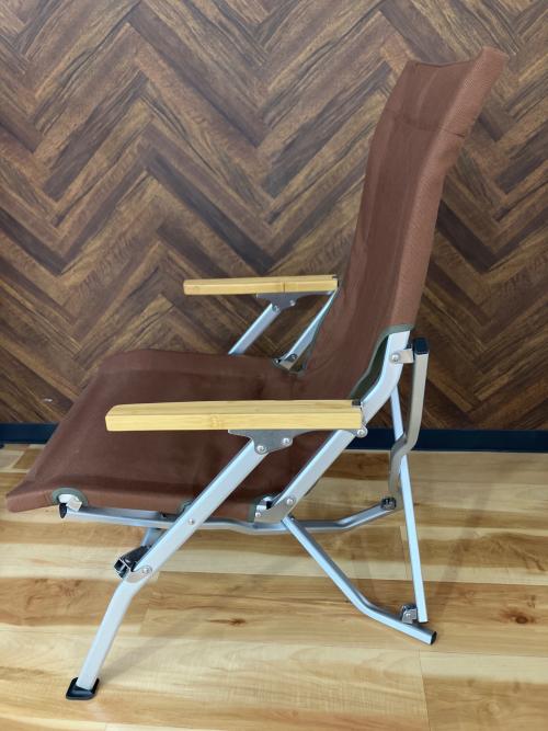 Snow peak (スノーピーク) アウトドアチェア LV-091BR 58×65×86(h)cm ブラウン ローチェア30