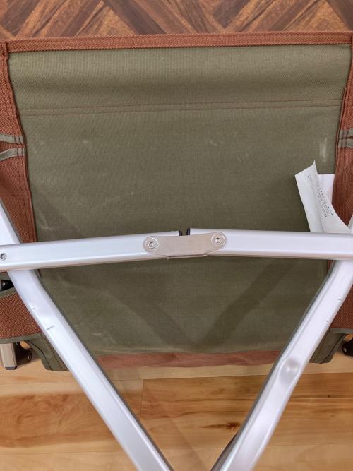 Snow peak (スノーピーク) アウトドアチェア LV-091BR 58×65×86(h)cm ブラウン ローチェア30