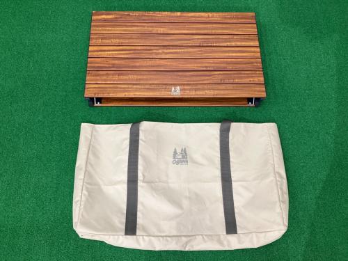 OGAWA (オガワ) アウトドアテーブル 約81×70×35 ブラウン 3ハイ&ローテーブル