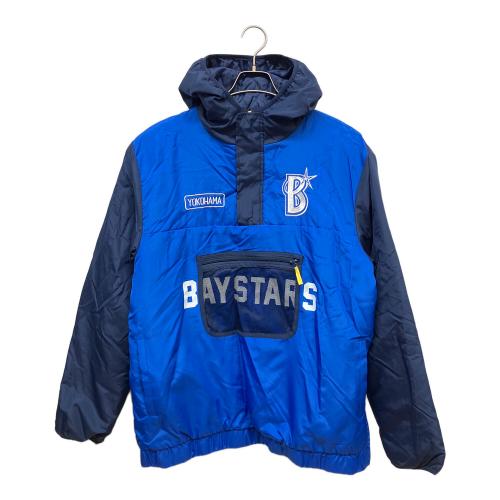 横浜DeNAベイスターズ (ヨコハマディーエヌエーベイスターズ) アノラックパーカー 応援グッズ SIZE L ブルー