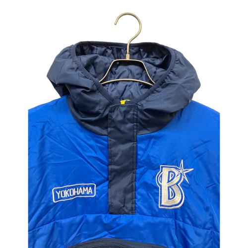横浜DeNAベイスターズ (ヨコハマディーエヌエーベイスターズ) アノラックパーカー 応援グッズ SIZE L ブルー