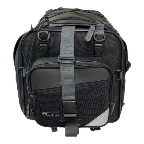 MOTO FIZZ(モトフィズ) バイク用品 MOTO FIZZ  フィールドシートバッグ ブラック 約39-59L