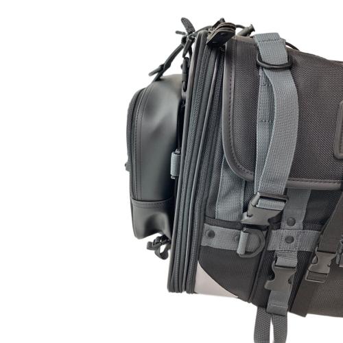 MOTO FIZZ(モトフィズ) バイク用品 MOTO FIZZ  フィールドシートバッグ ブラック 約39-59L
