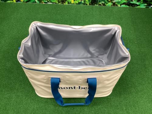 mont-bell (モンベル) クーラーバッグ 25L ホワイト×ブルー