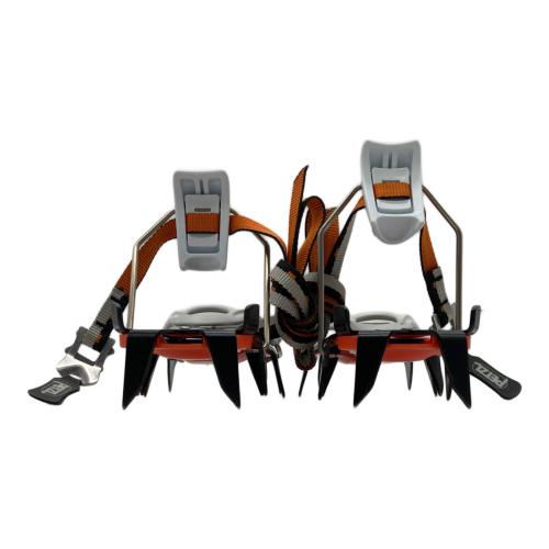 PETZL (ペツル) 12本爪アイゼン ブラック×オレンジ VASAK