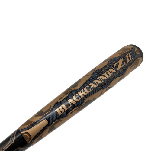 ZETT (ゼット) ブラックキャノンZ II 軟式バット BCT75878 ケース付き 78cm