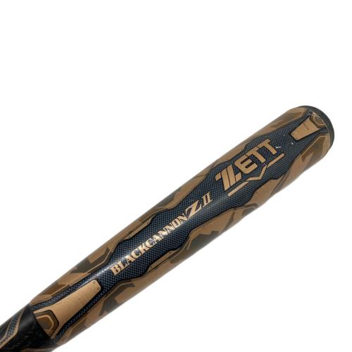 ZETT (ゼット) ブラックキャノンZ II 軟式バット BCT75878 ケース付き 78cm