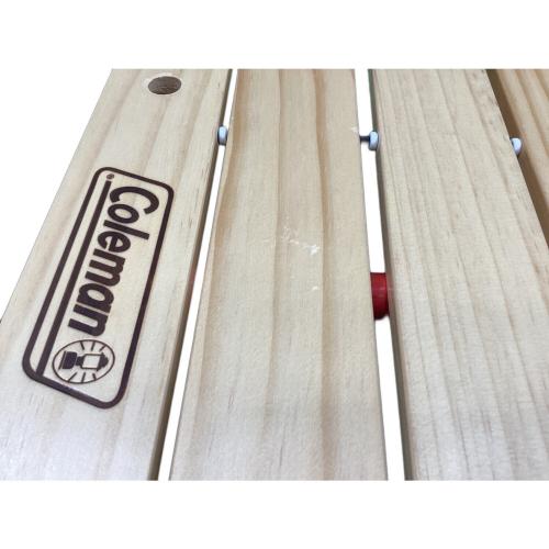 Coleman (コールマン) アウトドアワゴンウッドロールテーブル