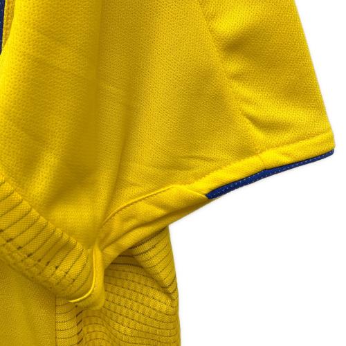 スウェーデン代表 (スウェーデンダイヒョウ) サッカーユニフォーム タグ付 SIZE L イエロー