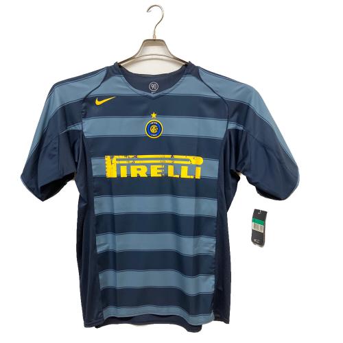 インテル・ミラノ サッカーユニフォーム 118778 04-05 タグ付 SIZE XL ネイビー