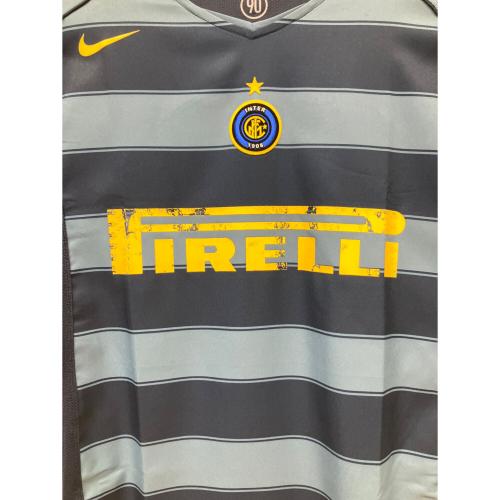 インテル・ミラノ サッカーユニフォーム 118778 04-05 タグ付 SIZE XL ネイビー