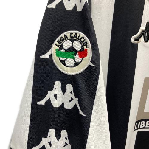 ユベントス サッカーユニフォーム 99-00 ホーム SIZE XL ブラック×ホワイト