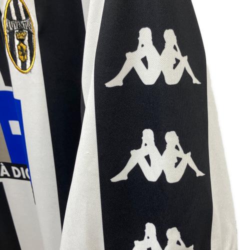 ユベントス サッカーユニフォーム 99-00 ホーム SIZE XL ブラック×ホワイト