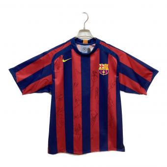 FCバルセロナ (エフシーバルセロナ) サッカーユニフォーム 195972 2005-2006シーズン  ホームユニフォーム SIZE L レッド×ブルー