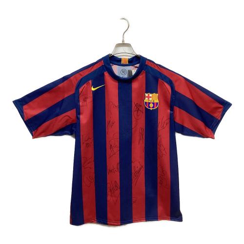 FCバルセロナ (エフシーバルセロナ) サッカーユニフォーム 195972 2005-2006シーズン  ホームユニフォーム SIZE L レッド×ブルー