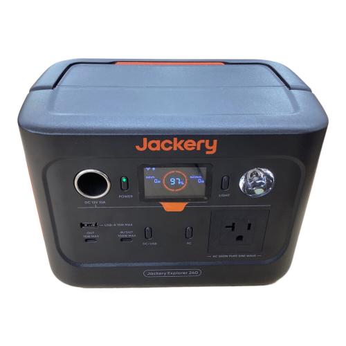 Jackery (ジャクリ) ポータブル電源240 New ポータブル電源 JE-240A ※動作確認済み