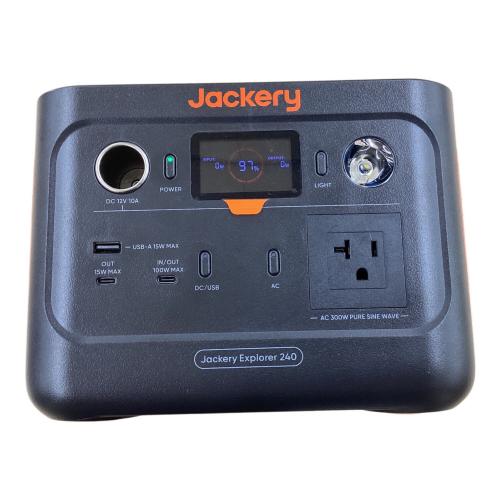 Jackery (ジャクリ) ポータブル電源240 New ポータブル電源 JE-240A ※動作確認済み