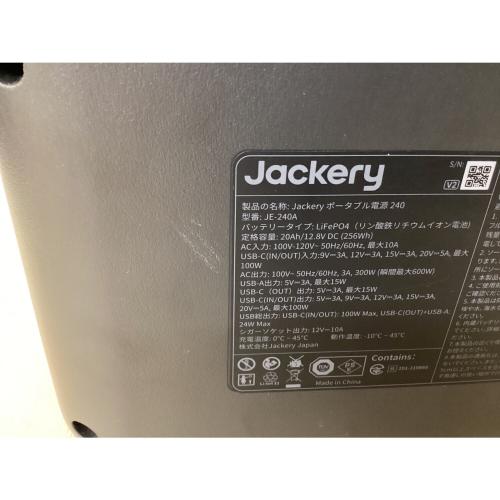 Jackery (ジャクリ) ポータブル電源240 New ポータブル電源 JE-240A ※動作確認済み