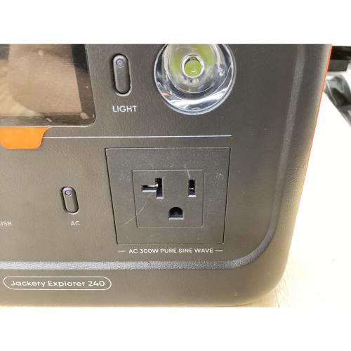 Jackery (ジャクリ) ポータブル電源240 New ポータブル電源 JE-240A ※動作確認済み